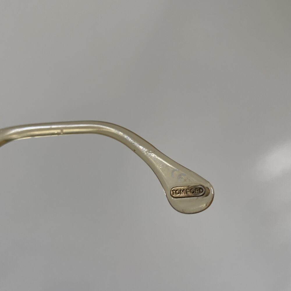 TOM FORD Sunglasses Chase TF68 52 16 135 Sunglasses Woman Transparent 2007 Read - Picture 11 of 12
